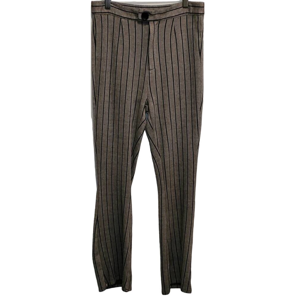 EMORY Park Women's Rayon & Spandex High Rise Straight Slacks Trousers Sz Small